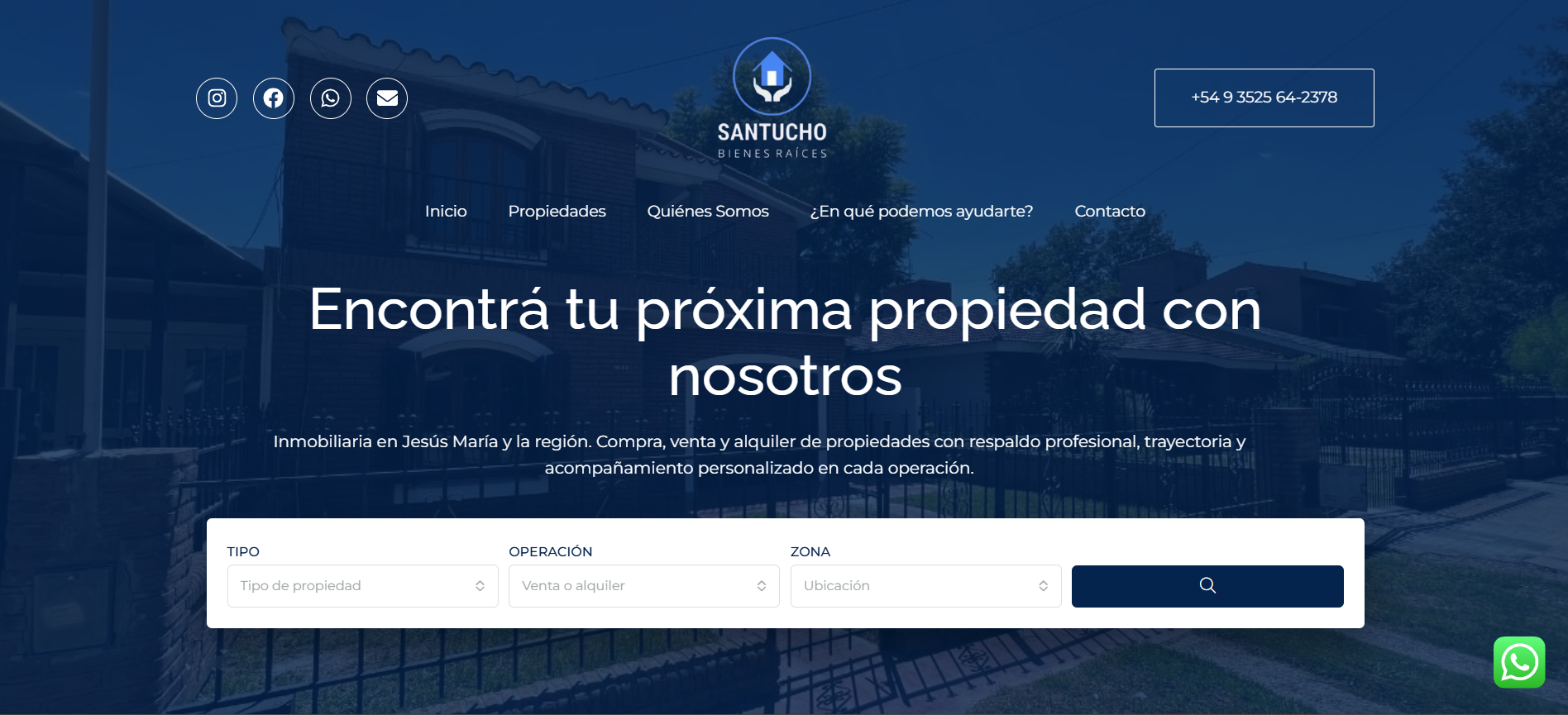 Santucho Bienes Raíces